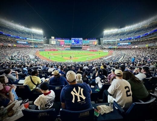 Yankee Stadium à New York, stade des New York Yankees en MLB