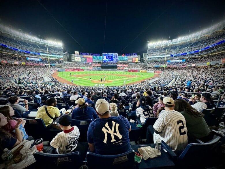 Yankee Stadium en Nueva York, estadio de los New York Yankees en la MLB
