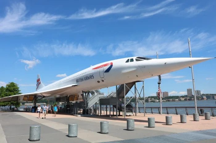 Le Concorde G-BOAD exposé à l’Intrepid Museum