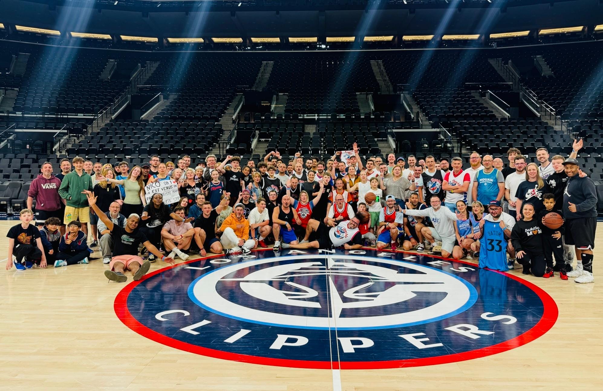 Accès VIP sur le parquet NBA