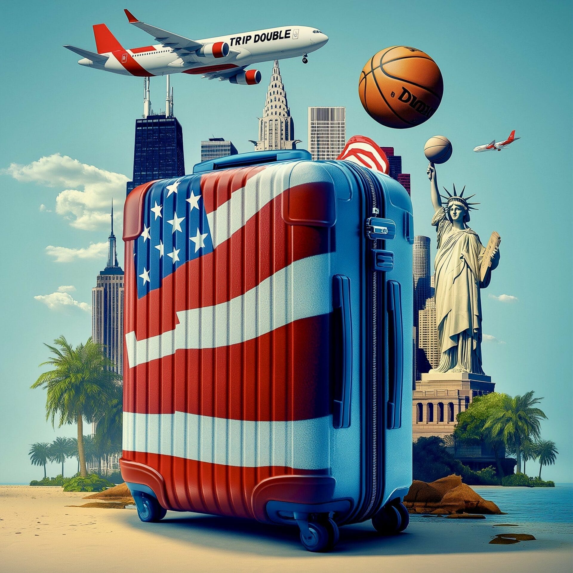 Voyages NBA 2025-26 — 16 voyages Trip Double ouverts