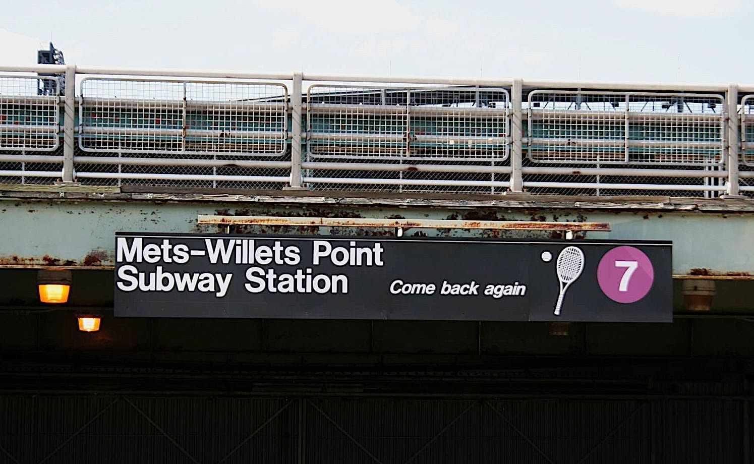 station Mets–Willets Point pour accéder à l’US Open à New York