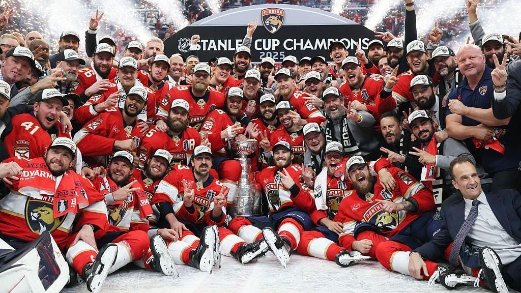 Florida Panthers celebran su título de campeones de la Stanley Cup 2025