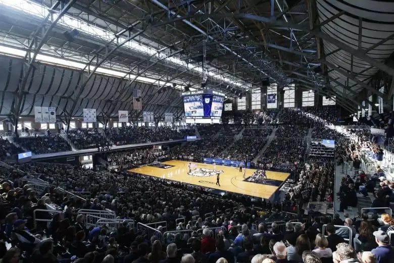Match universitaire au Hinkle Fieldhouse, Butler Bulldogs