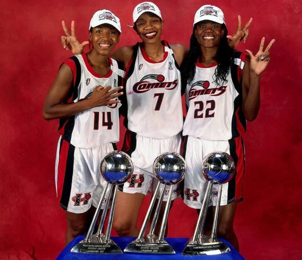 Houston Comets championnes WNBA 1997-2000