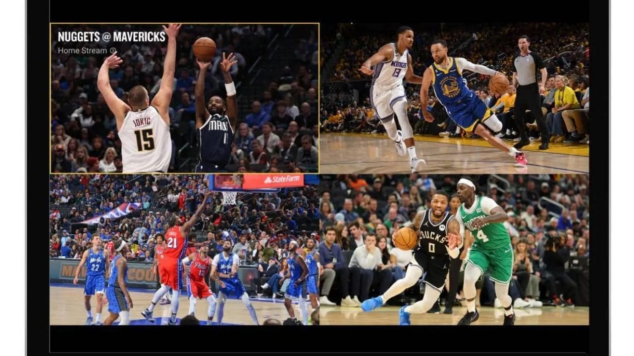 Ver la NBA en directo en varias pantallas con el League Pass
