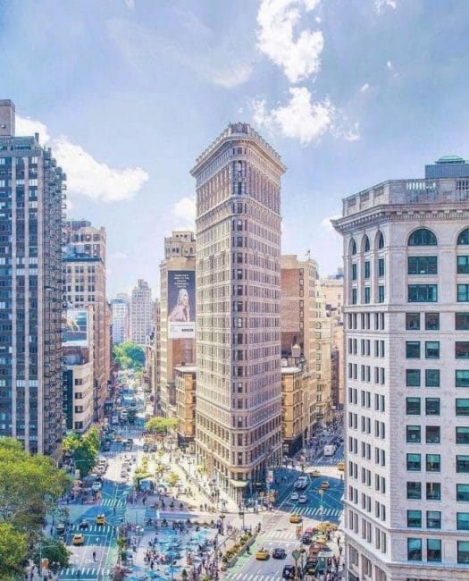Photo du Flatiron Building à Manhattan, New York – @jakobdahlin