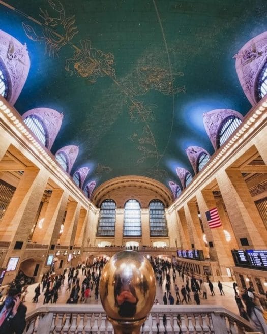 Photo de l’intérieur de Grand Central Terminal à New York – @deborah_mannai