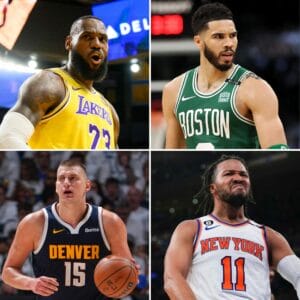 Voyage NBA à New York, LeBron James, Jayson Tatum, Nikola Jokic et Jalen Brunson