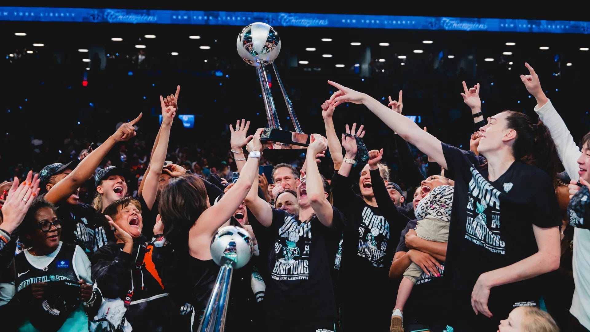 Le New York Liberty célèbre son premier titre WNBA en 2024