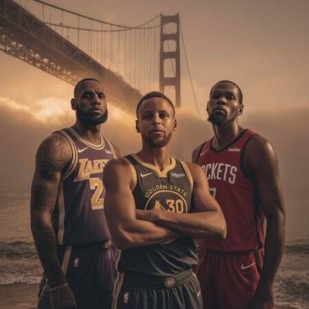 Stephen Curry, LeBron James et Kevin Durant à San Francisco - Voyage NBA
