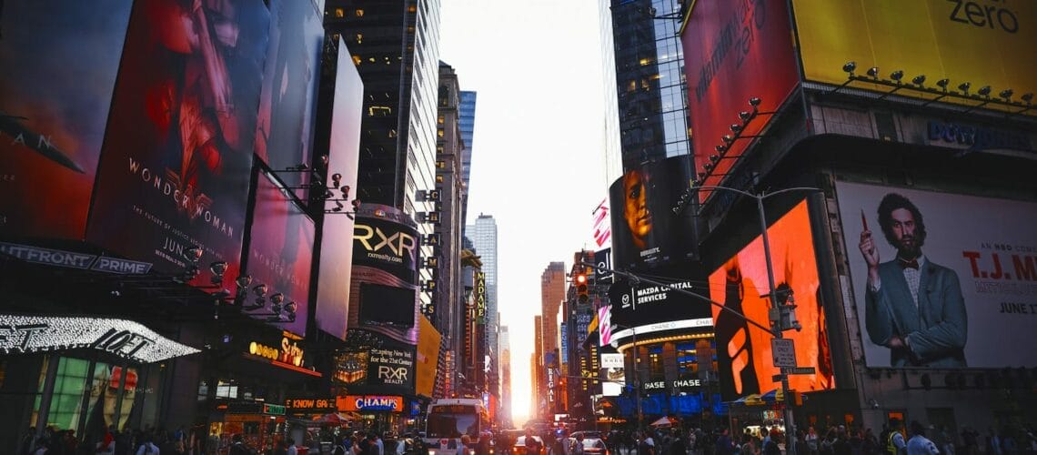 Time Square, New York during daytime
